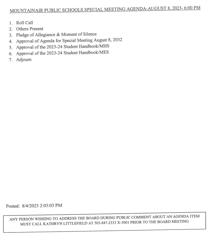 Mountainair Public Schools